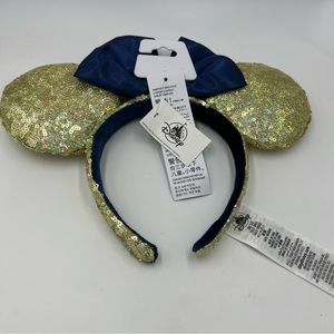 Disney 50th Anniversary Champagne Gold Minnie Ears